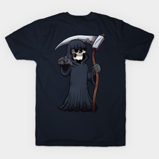 Grim Reaper Pointing At You T-Shirt